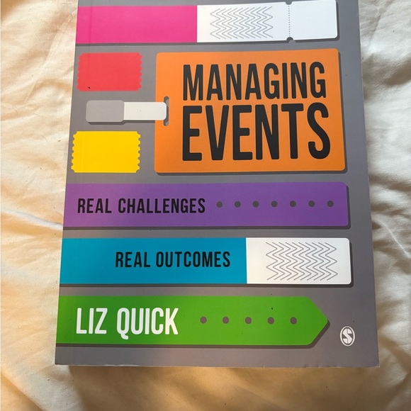 Managing Events Book by Liz Quick - Multicolor Cover - Picture 1 of 4